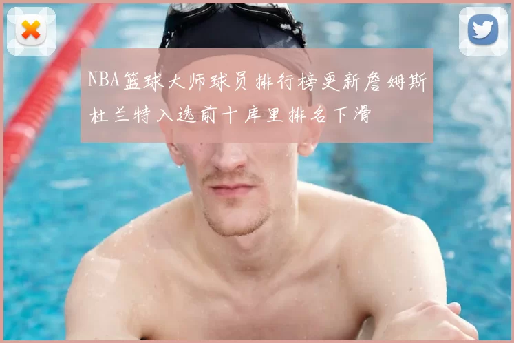 NBA篮球大师球员排行榜更新詹姆斯杜兰特入选前十库里排名下滑
