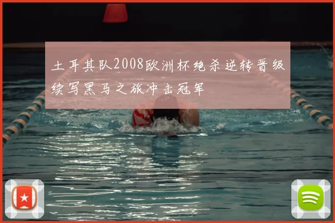 土耳其队2008欧洲杯绝杀逆转晋级续写黑马之旅冲击冠军